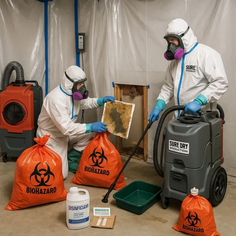 Contaminated Water Handling Protocols process in Borden County, TX