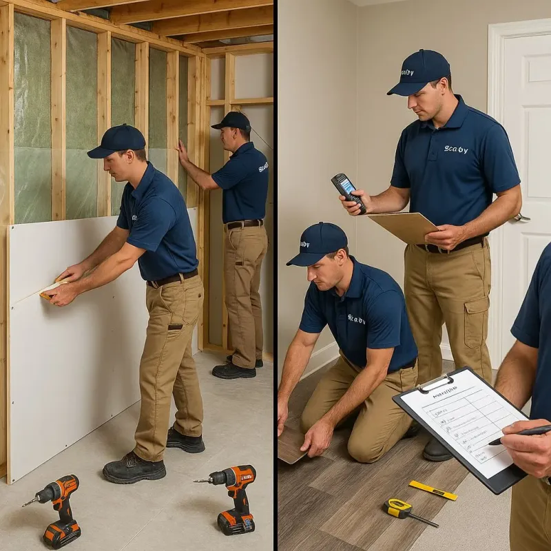 Repairs and Reconstruction process in Borden County, TX